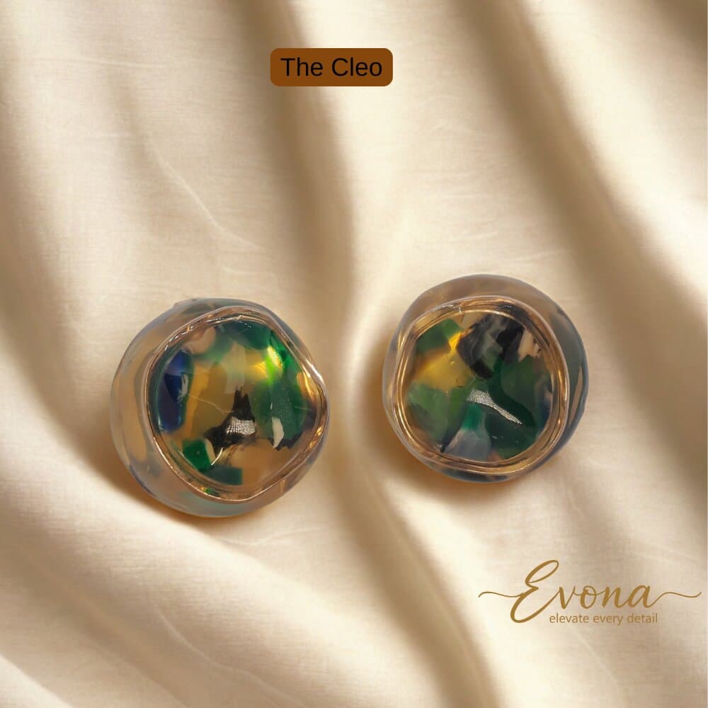 Cleo Button Covers (Pair)